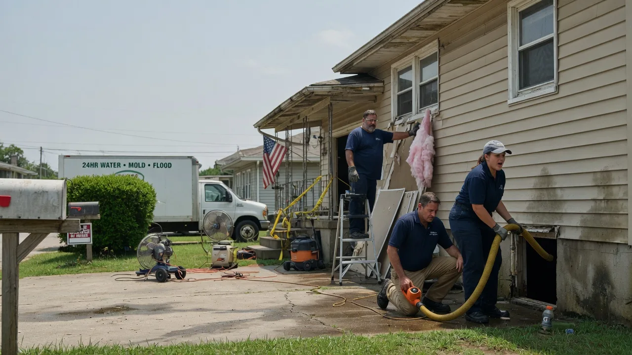 Water Damage Repair in Gladstone, NM near me